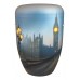 Hand Painted Biodegradable Cremation Ashes Funeral Urn / Casket - Big Ben, Houses of Parliament, London